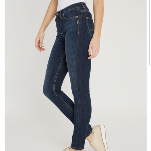 Silver Mazy Skinny jeans - Picture 3 of 11